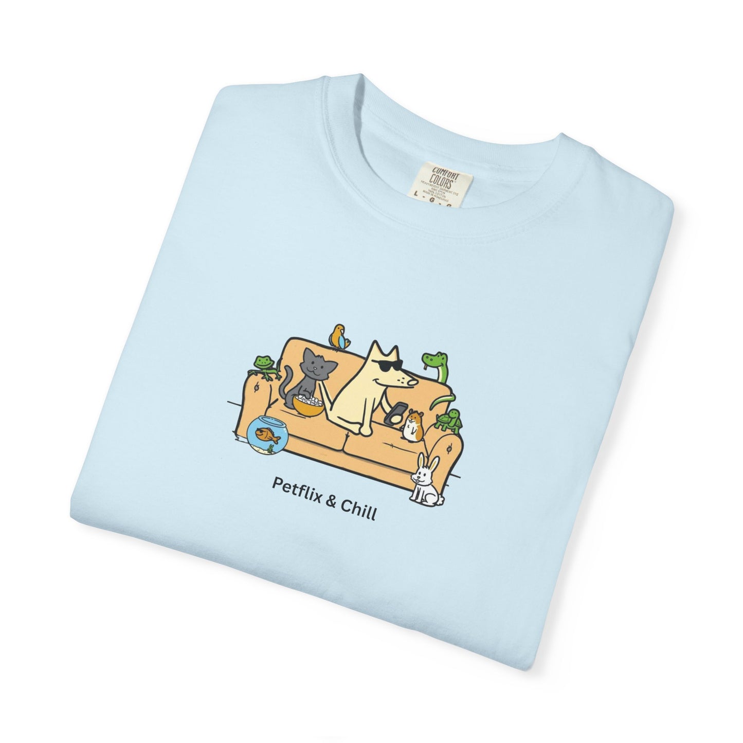 Cozy Unisex Garment-Dyed T-Shirt - Perfect for Pet Lovers